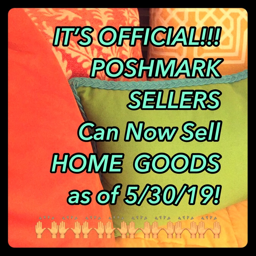 HOME GOODS ON POSHMARK STARTED 5/30/19!!!